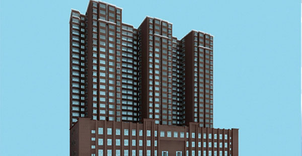 同煤集團軒崗煤電原平3#樓社區(qū)活動中心